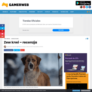 A complete backup of gamerweb.pl/zew-krwi-recenzja/