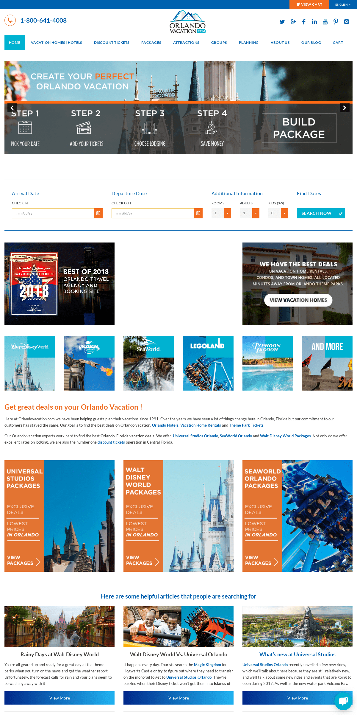 A complete backup of orlandovacation.com