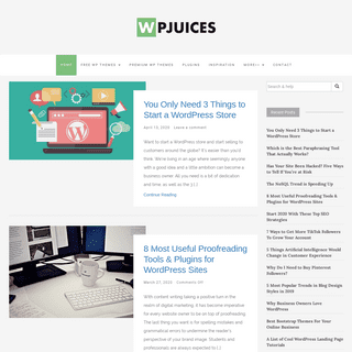 WPJuices - WordPress.Web Design.Inspiration