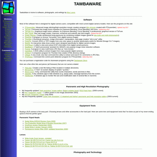 TawbaWare -- Digital Camera Software and Photography