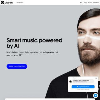 Mubert â€” AI-generated music company