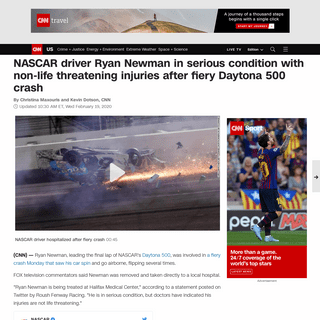 A complete backup of www.cnn.com/2020/02/17/us/nascar-ryan-newman-accident/index.html