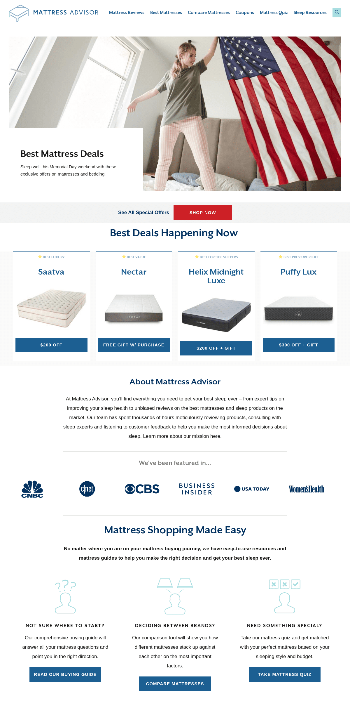 A complete backup of mattressadvisor.com