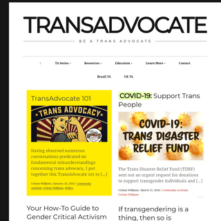 A complete backup of transadvocate.com