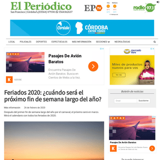 A complete backup of el-periodico.com.ar/contenido/95202/feriados-2020-cuando-sera-el-proximo-fin-de-semana-largo-del-ano