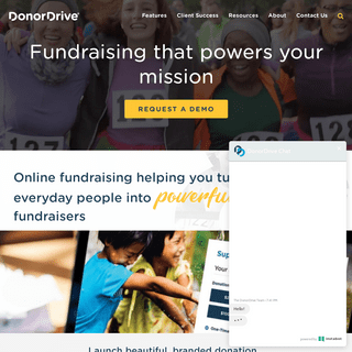 Fundraising that powers your mission - DonorDrive