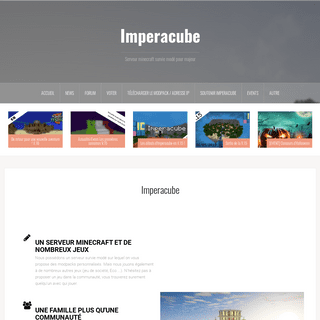 A complete backup of imperacube.fr