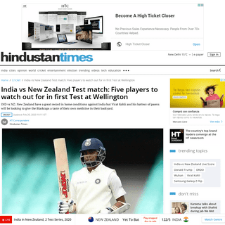 A complete backup of www.hindustantimes.com/cricket/india-vs-new-zealand-test-match-five-players-to-watch-out-for-in-first-test-