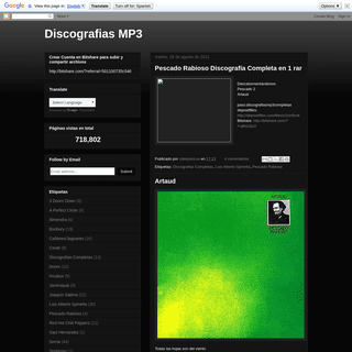 A complete backup of discografiasmp3completas.blogspot.com