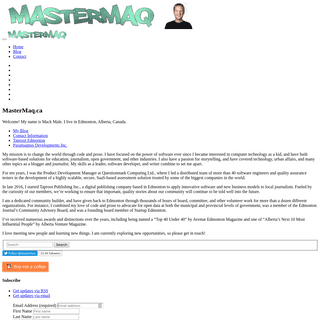 A complete backup of mastermaq.ca