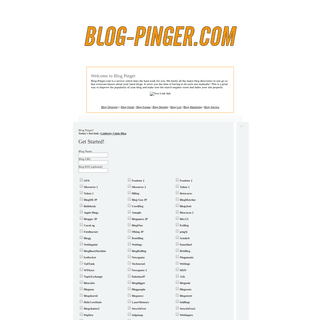 A complete backup of pingmyblog.com