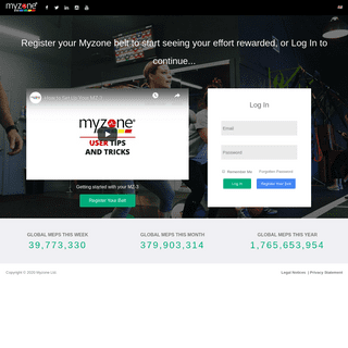 MYZONE - Your Personal Effort Monitor
