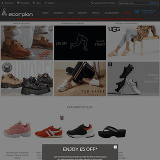 A complete backup of scorpionshoes.co.uk