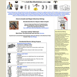 Electrical Repairs Electrical Troubleshooting and Residential Electrical Wiring