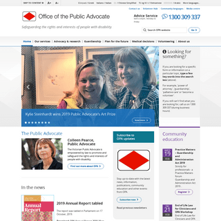 A complete backup of publicadvocate.vic.gov.au