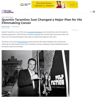 A complete backup of www.cheatsheet.com/entertainment/quentin-tarantino-just-changed-a-major-plan-for-his-filmmaking-career.html
