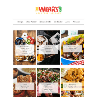 A complete backup of wearychef.com