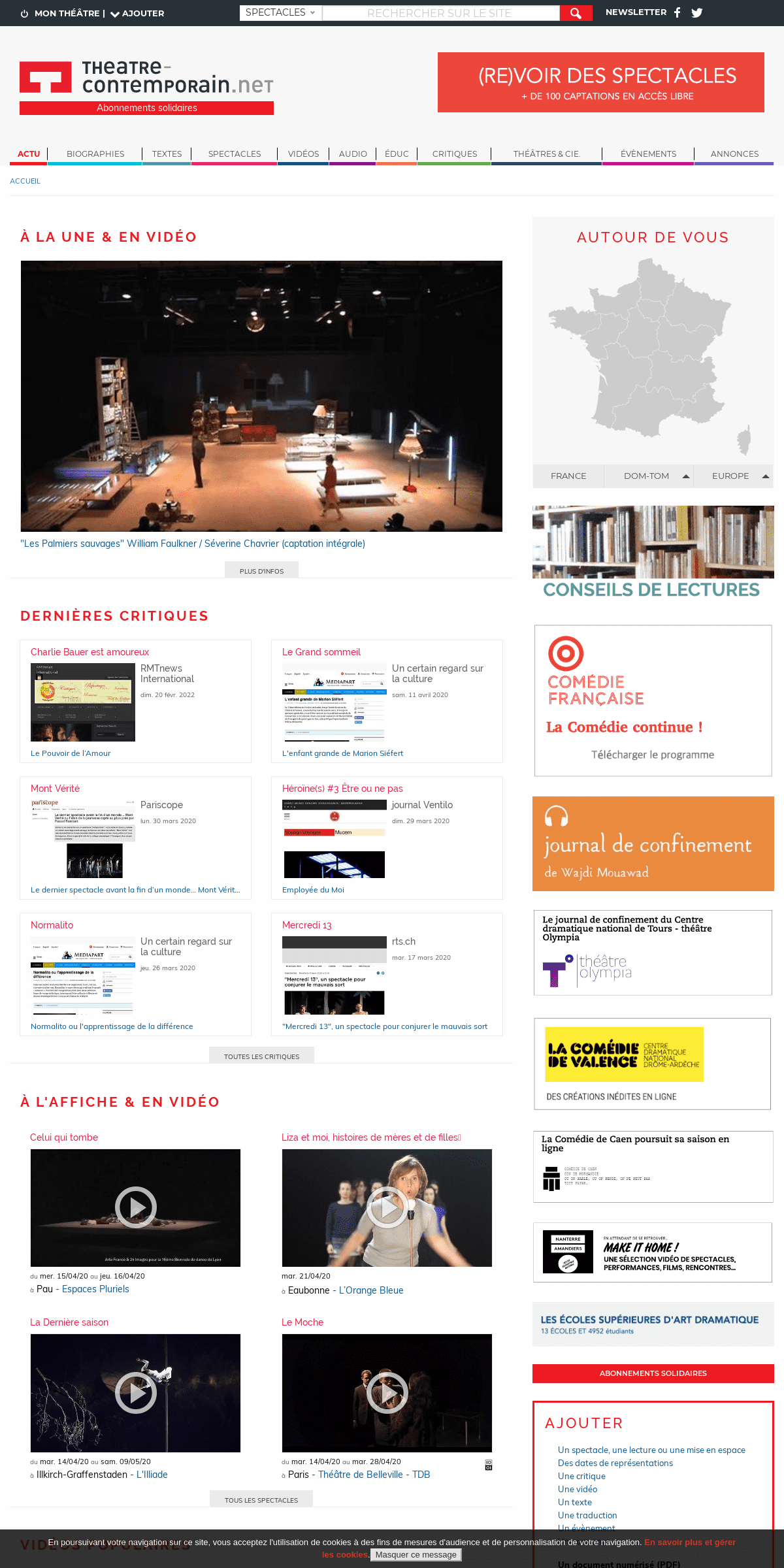 A complete backup of theatre-contemporain.net