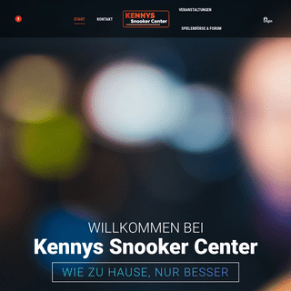 Kennys Snooker Center â€“ Wie zuhause, nur viel besser!