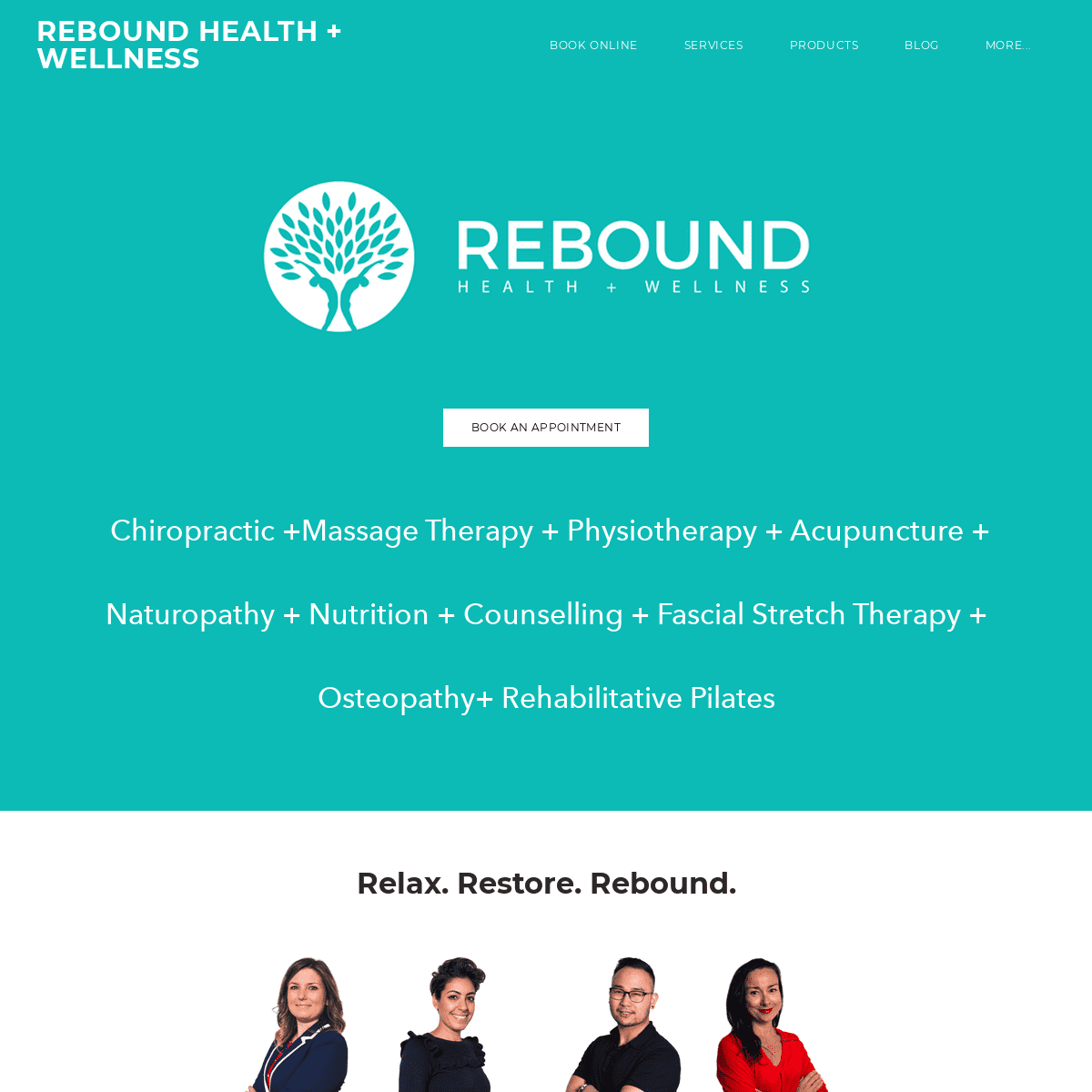 A complete backup of reboundwellness.ca