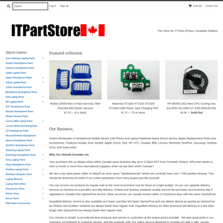 A complete backup of itpartstore.com