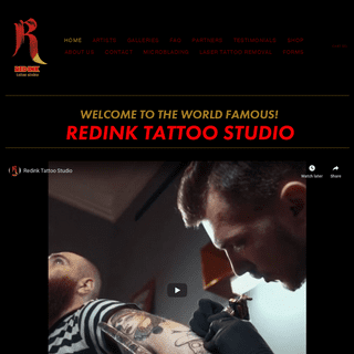 Redink Tattoo Studio - Custom Tattoos, Artwork and Paintings - NYC