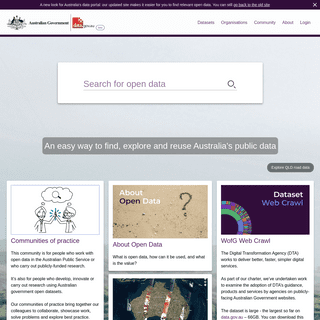 A complete backup of data.gov.au