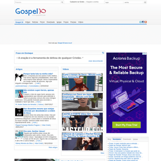 A complete backup of gospel10.com