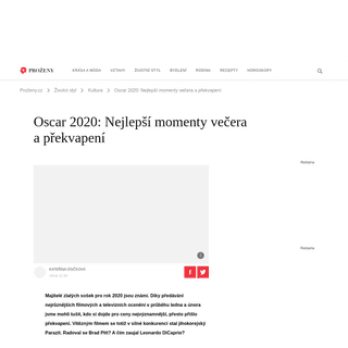 A complete backup of www.prozeny.cz/clanek/oscar-2020-nejlepsi-momenty-vecera-a-prekvapeni-62080