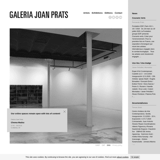 A complete backup of galeriajoanprats.com