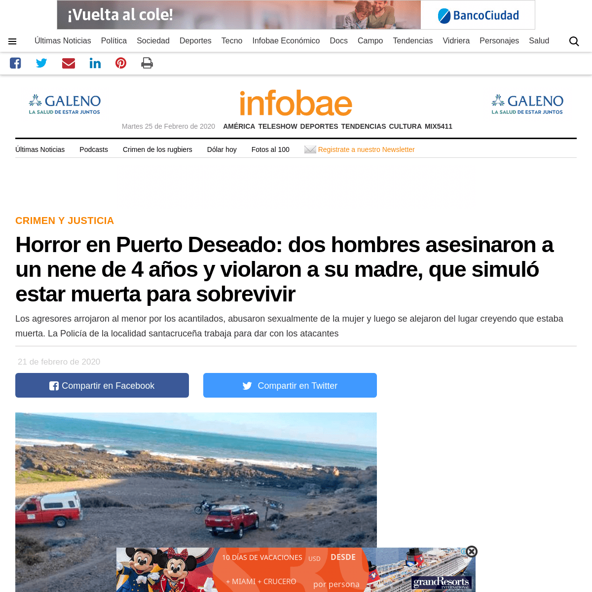 A complete backup of www.infobae.com/sociedad/policiales/2020/02/21/horror-en-puerto-deseado-dos-hombres-asesinaron-a-un-nene-de