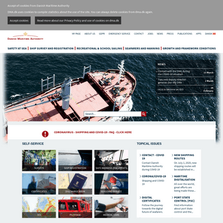 Danish Maritime Authority - safety at sea and growth in the maritime industries in Denmark