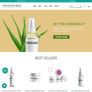 A complete backup of herbaldynamicsbeauty.com