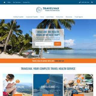 A complete backup of travelvax.com.au