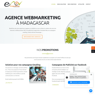 Agence webmarketing et communication digitale Madagascar - Enovdesign.webs