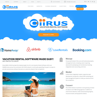 CiiRUS Vacation Rental Software