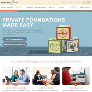 A complete backup of foundationsource.com