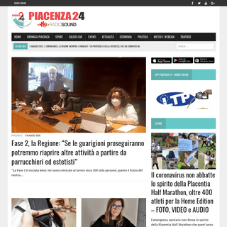 Piacenza 24 - Notizie di Piacenza - Segui e informati con le ultime news di Cronaca Sport Calcio Eventi AttualitÃ  Politica Econ