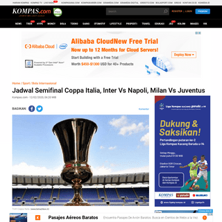A complete backup of www.kompas.com/sport/read/2020/02/12/062000367/jadwal-semifinal-coppa-italia-inter-vs-napoli-milan-vs-juven