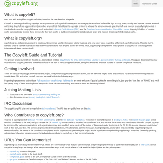 A complete backup of copyleft.org
