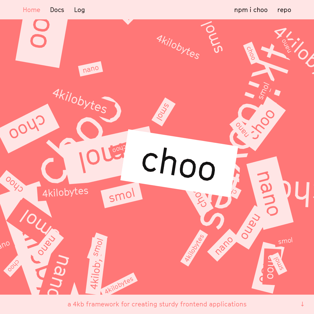 A complete backup of choo.io