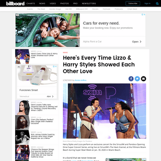 A complete backup of www.billboard.com/articles/news/8551332/lizzo-harry-styles-friendship-timeline