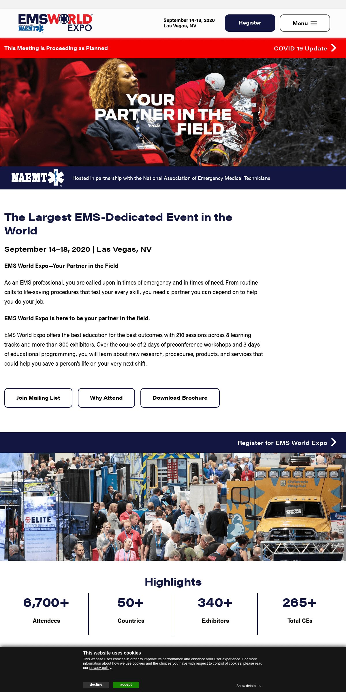 A complete backup of emsworldexpo.com