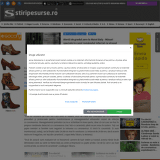 A complete backup of www.stiripesurse.ro/alerta-de-gradul-zero-la-matei-bals-masuri-speciale-in-cazul-romanului-infectat-cu-viru