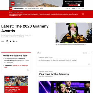 A complete backup of www.cnn.com/entertainment/live-news/grammy-awards-2020/index.html