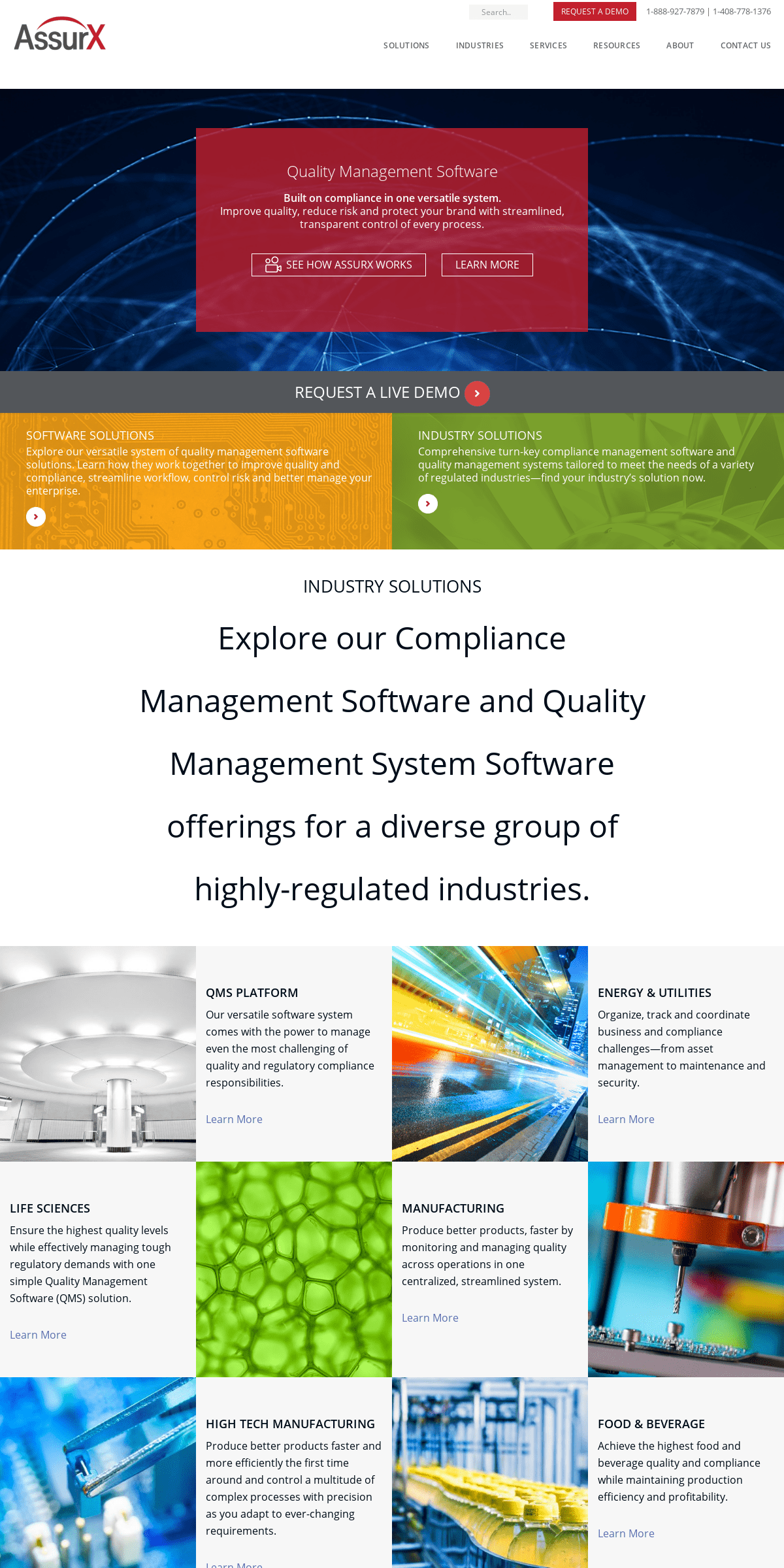 Quality Management & Regulatory Compliance System Software - AssurX