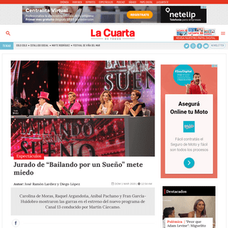 A complete backup of www.lacuarta.com/espectaculos/noticia/jurado-bailando-sueno-mete-miedo/465078/