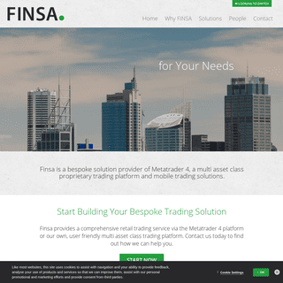 A complete backup of finsa.com.au