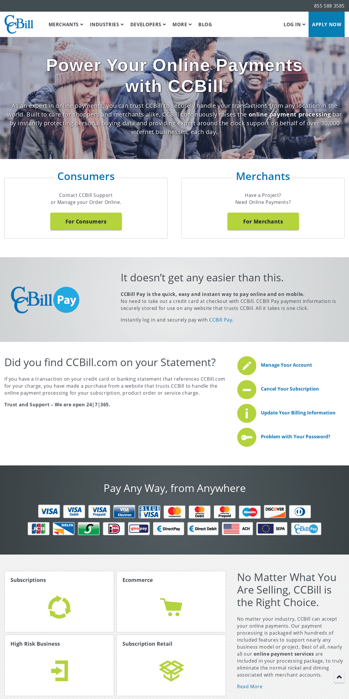 A complete backup of ccbill.com
