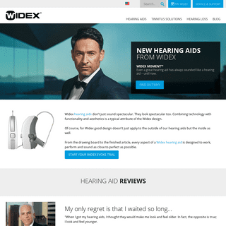 Widex Hearing Aids & Hearing Care Solutions - Widex USA